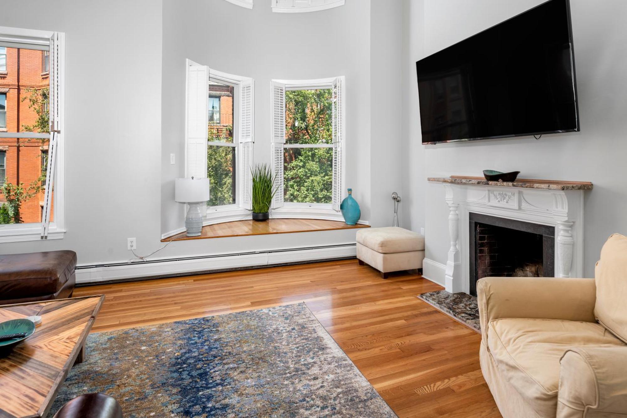Апартаменти Brownstone Townhouse In Fenway Бостон Екстер'єр фото